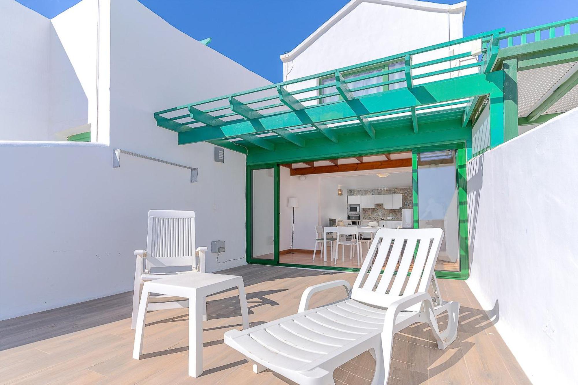 Fantastico Apartamento Con Terraza Y Vistas Al Mar Costa Teguise Eksteriør bilde